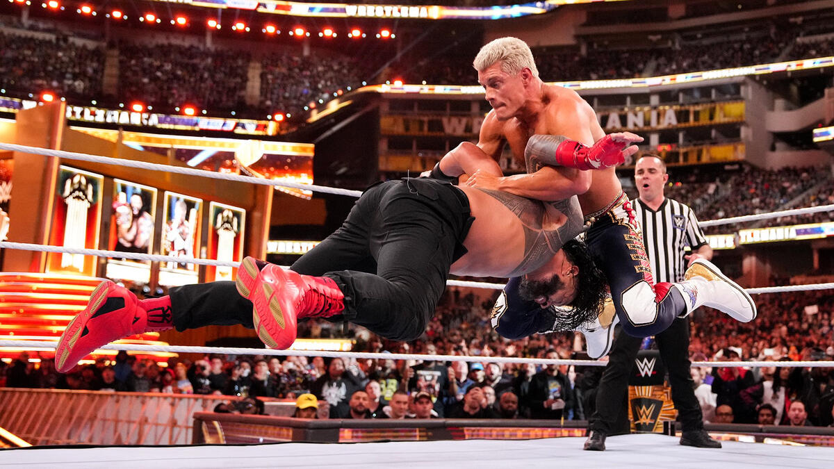 Roman Reigns Vs Cody Rhodes Undisputed Wwe Universal Title Match