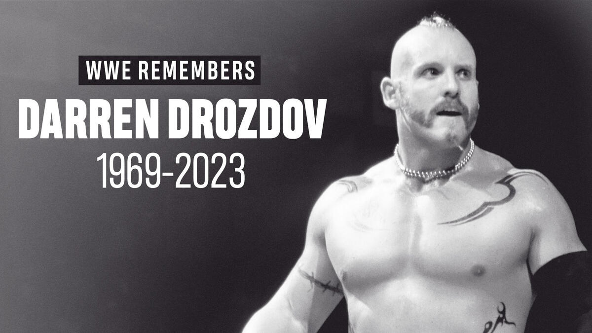 Darren Drozdov passes away WWE