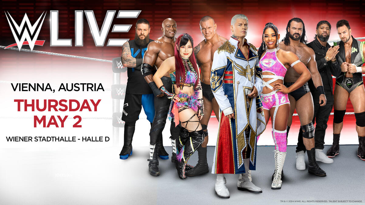 WWE Live heads to Vienna this May ahead of WWE Backlash France WWE