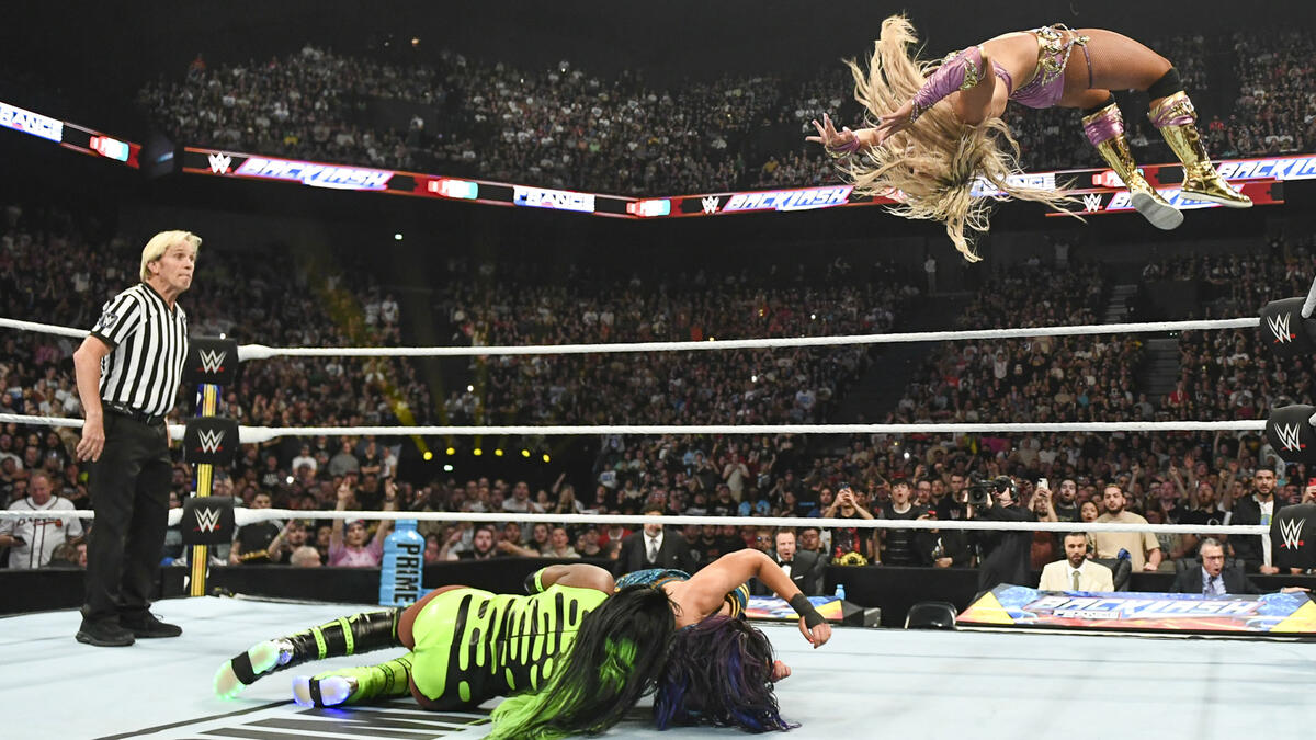 Bayley vs. Naomi vs. Tiffany Stratton – WWE Women's Championship Triple ...