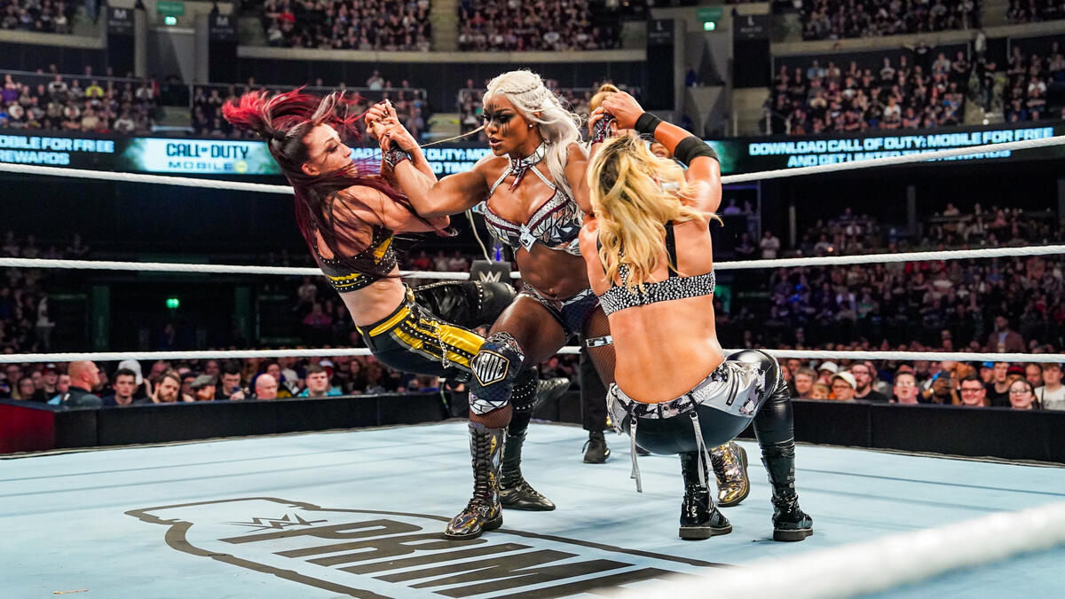 wwe women's tag team title match