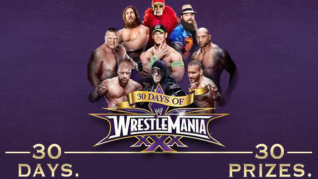 wwe wrestlemania 30 poster