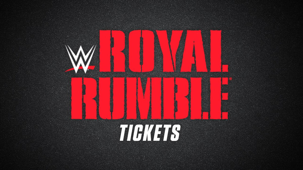 Royal Rumble tickets available now WWE