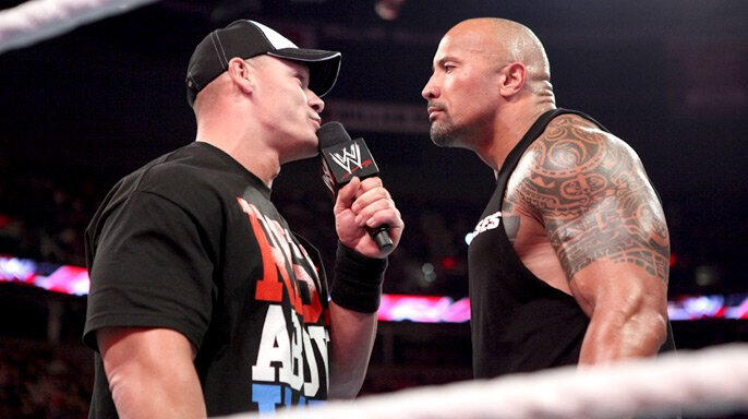 The Rock addresses John Cena's comments photos | WWE