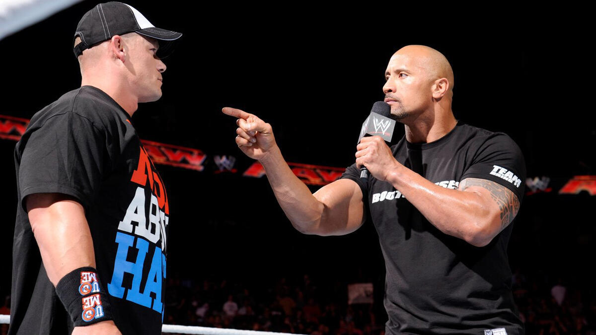 The Rock And John Cena's Final Confrontation: Photos 