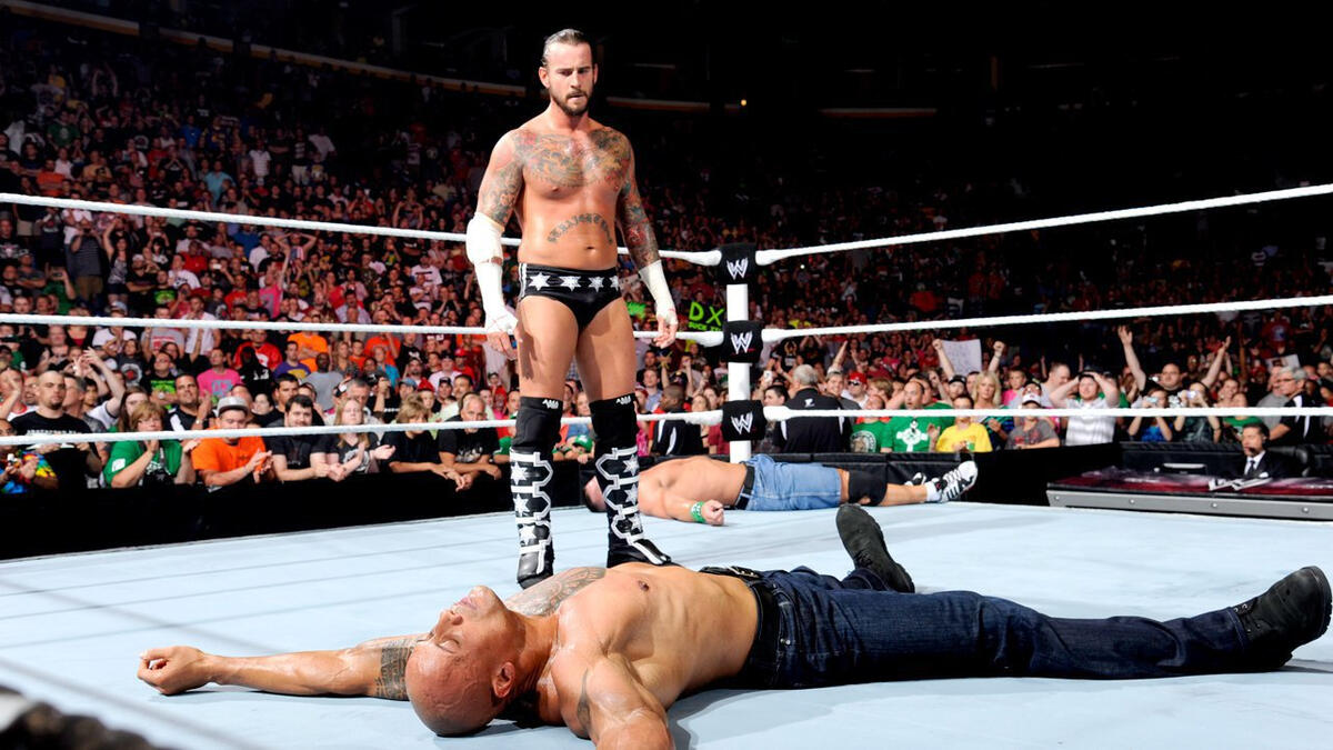 Cm Punk Vs John Cena Wwe Championship Match Photos Wwe