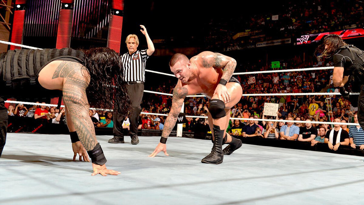 Randy Orton Vs Roman Reigns Photos Wwe