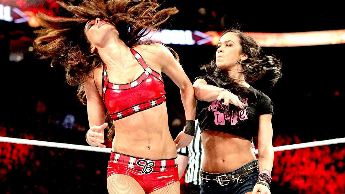 Brie Bella Vs Aj Lee Divas Championship Match Photos Wwe