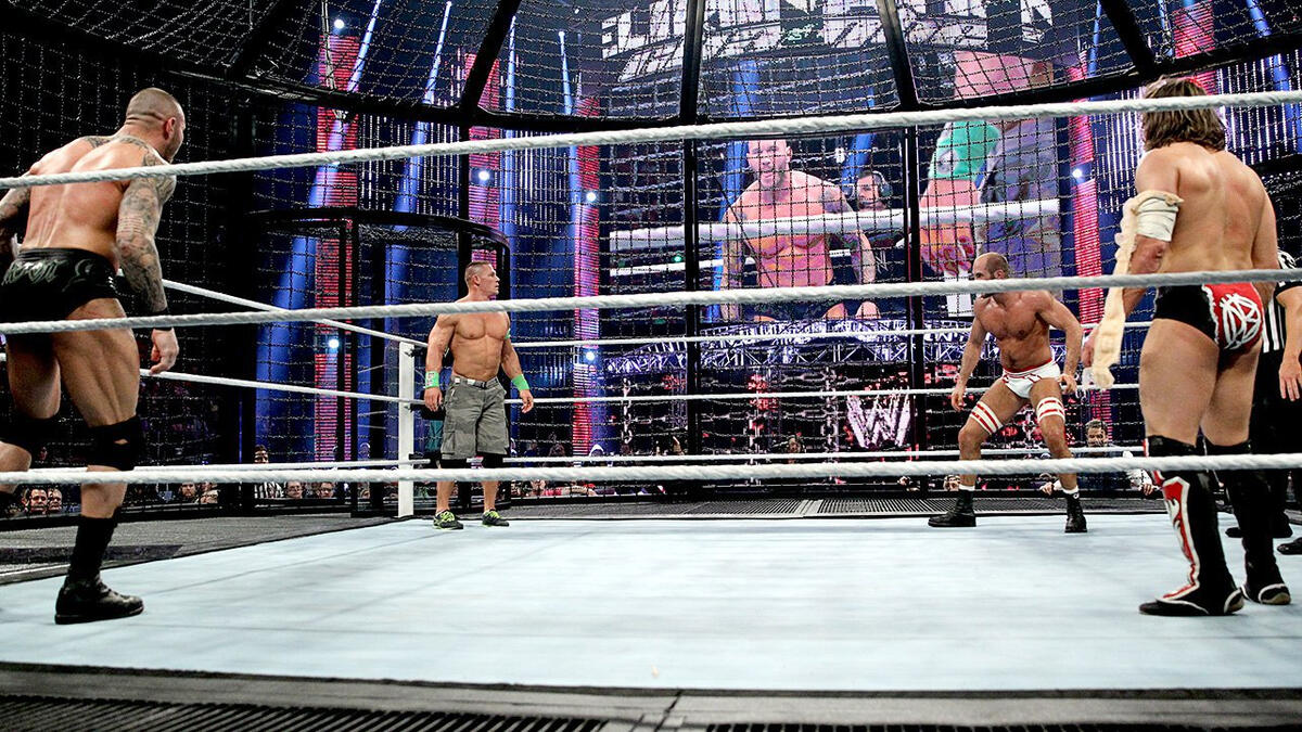 elimination chamber 2014 wwe world heavyweight championship full match