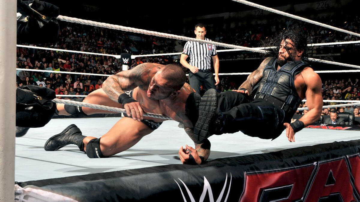 Roman Reigns vs. Randy Orton Photos WWE