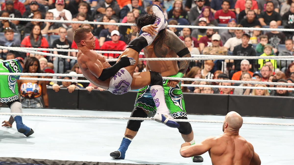 The Usos vs. Tyson Kidd & Cesaro - WWE Tag Team Title Match: photos | WWE