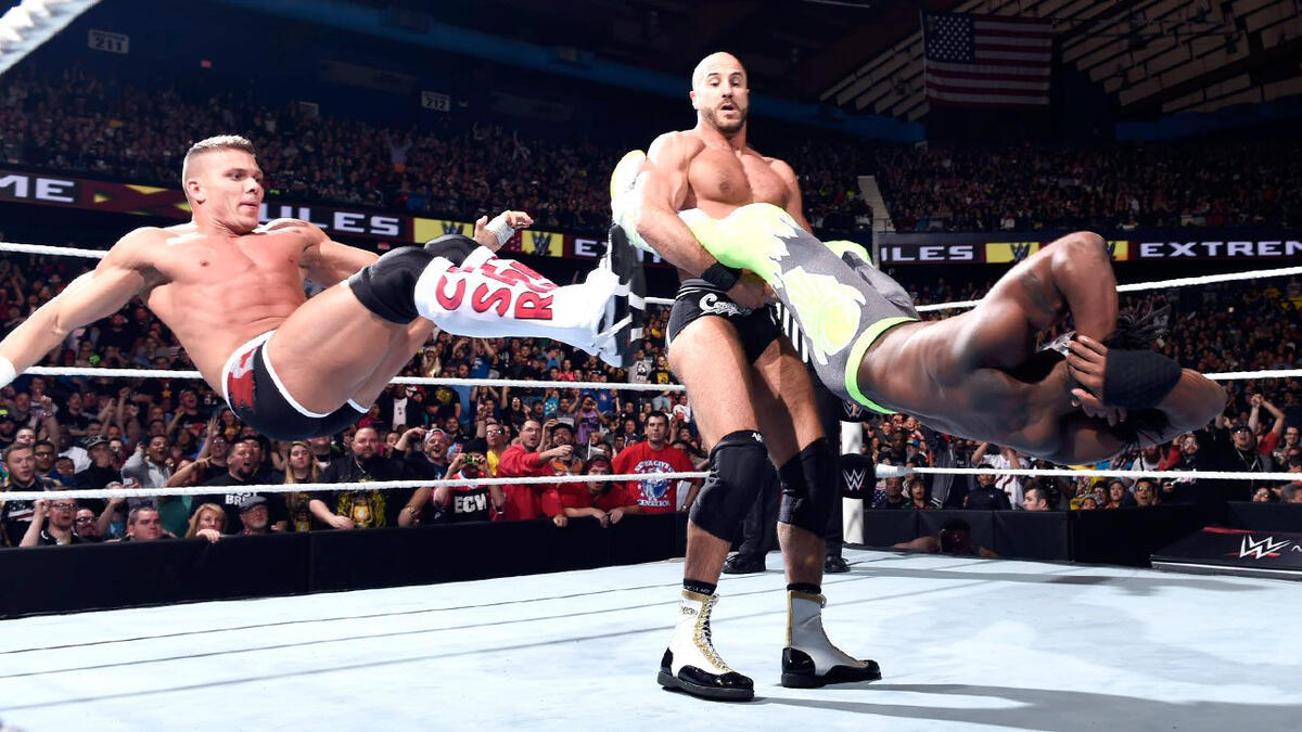 The New Day Vs Tyson Kidd And Cesaro Wwe Tag Team Championship Match