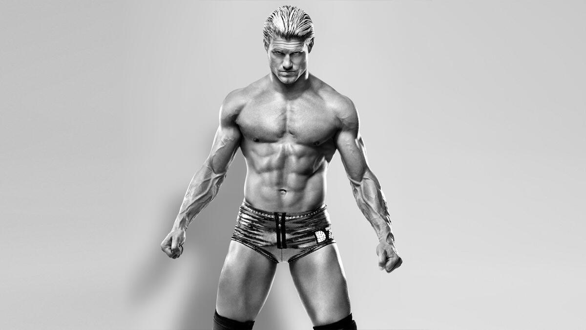 Generic 7 Inch White Wrestling Action Figure With Bulky Chest