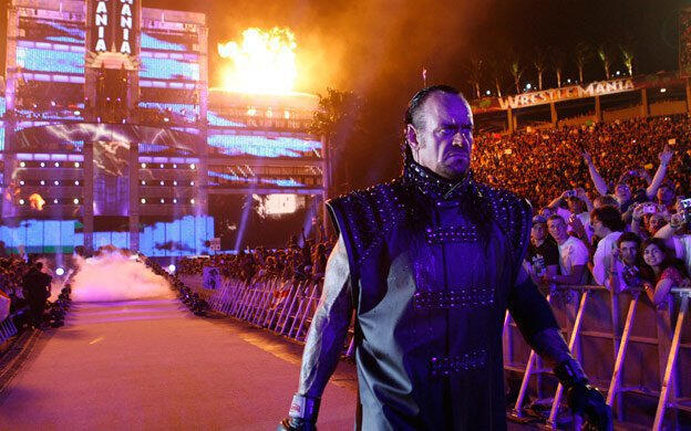 undertaker wrestlemania 24 entrance