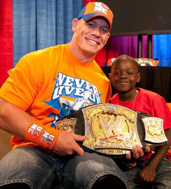 john cena orange wwe champion