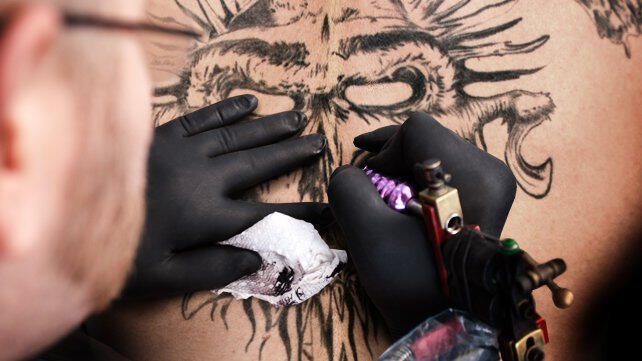 Moment of making a Jeff Hardys New Tattoo  YouTube