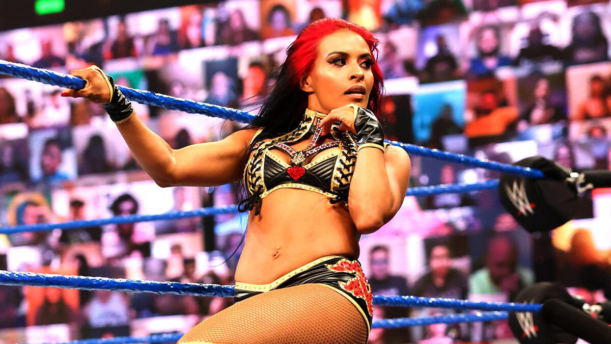 Zelina Vega Makes WWE Return To Enter Money In The Bank 2021 Ladder Match 1