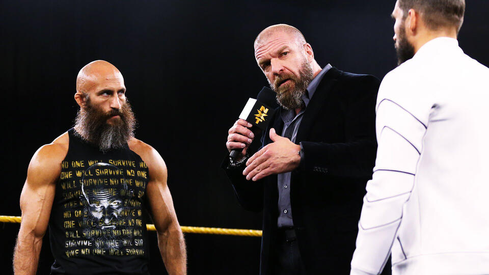 Triple H anuncia luta final entre Tommaso Ciampa e Johnny Gargano