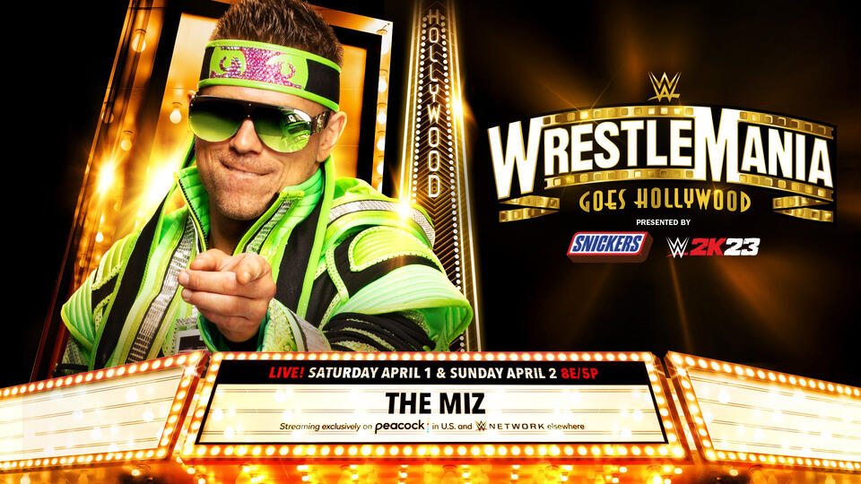 The Miz host