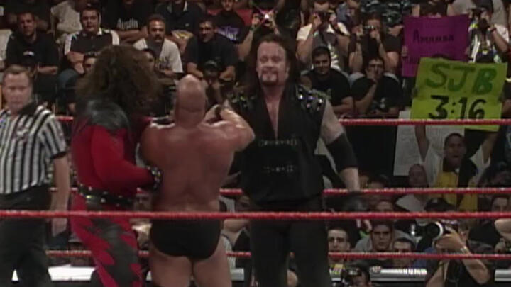 Stone Cold" Steve Austin vs. The Undertaker vs. Kane - WWE Championship  Match: Breakdown 1998 | WWE