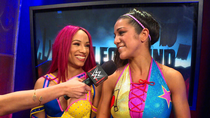 Sasha Banks and Bayley - Battleground 2016