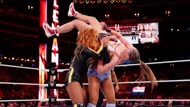 Look: WWE's Becky Lynch, Ronda Rousey trade personal insults on