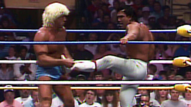 Ricky The Dragon Steamboat vs. Ric Flair - WCW Championship ...