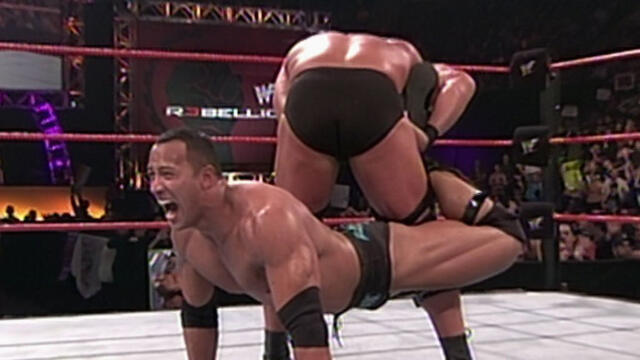 Stone Cold" Steve Austin vs. The Rock - WWE Championship Match: Rebellion  2001 | WWE