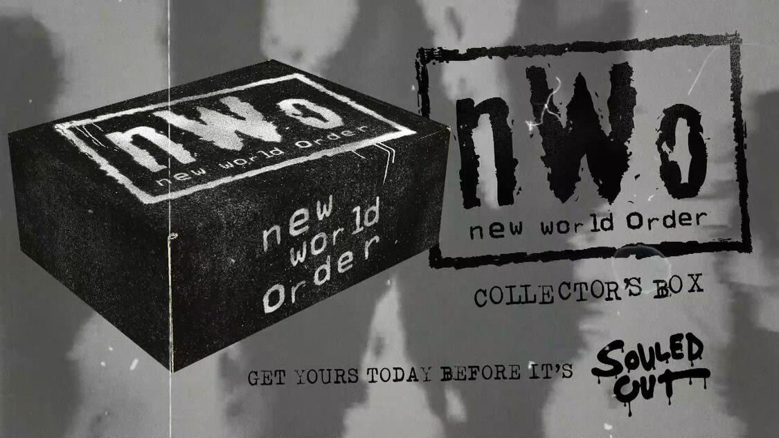 Nwo newest collector box WWE 3xl brand new bash at the beach