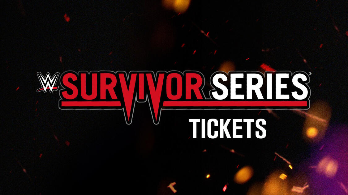 Get WWE Survivor Series 2017 tickets today WWE