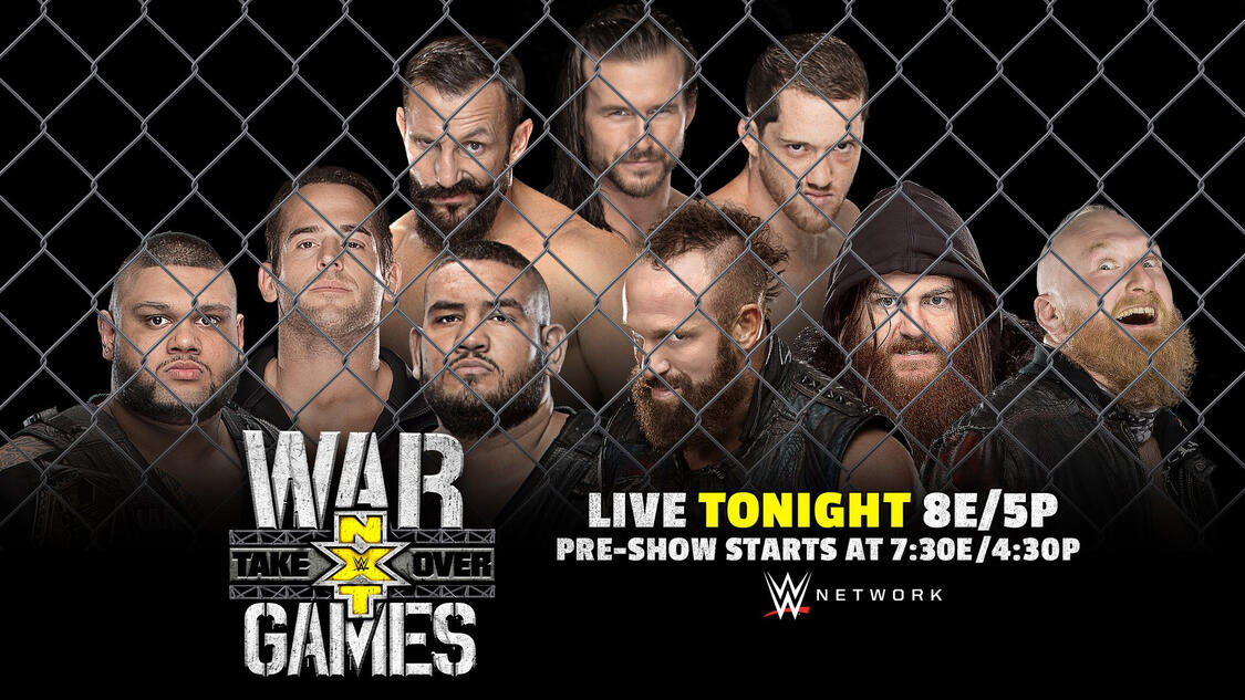 NXT TakeOver WarGames match card, previews, start time and more WWE