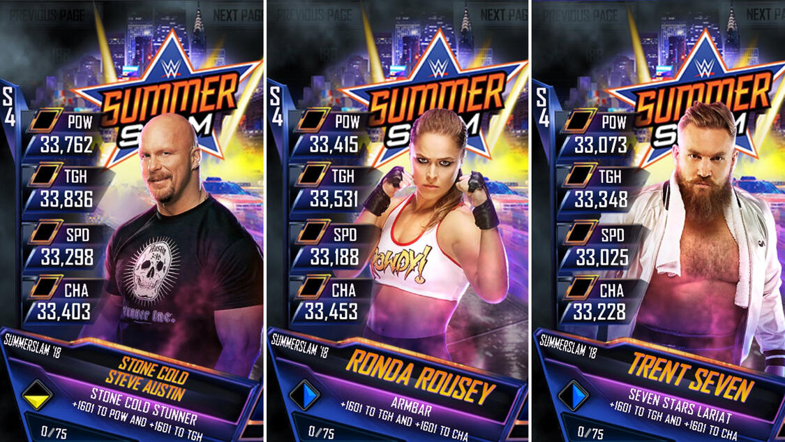 SummerSlam ’18 Tier update arrives in WWE SuperCard | WWE