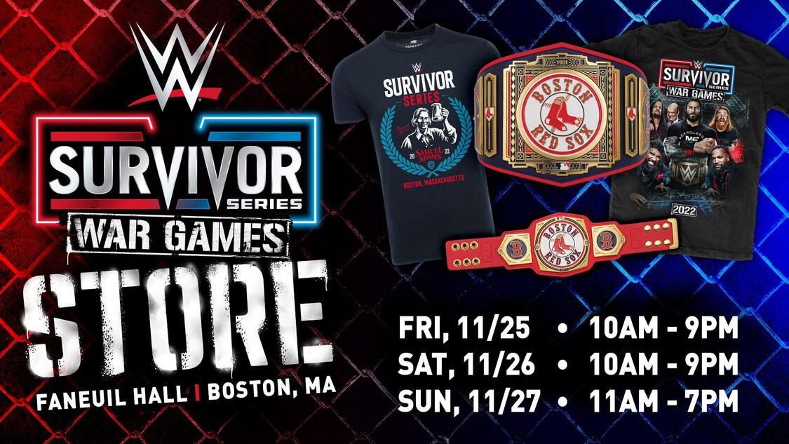 Survivor Series Superstore is coming to Faneuil Hall in Boston WWE