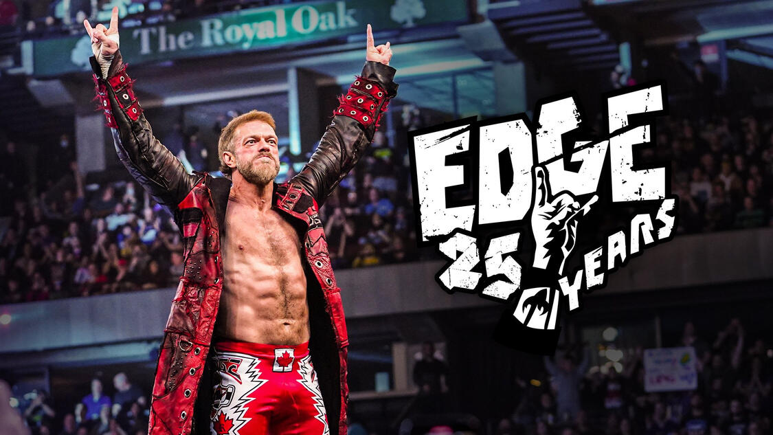 Celebrate 25 years of Edge in WWE with Edge25 WWE