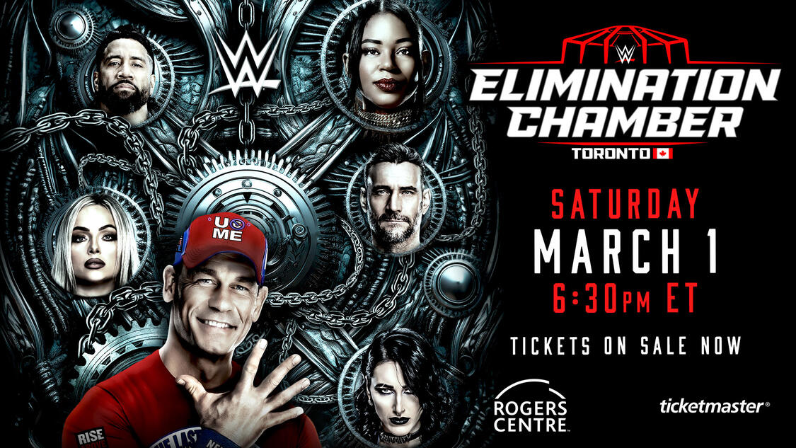 Tickets for WWE Elimination Chamber at Rogers Centre in Toronto on sale