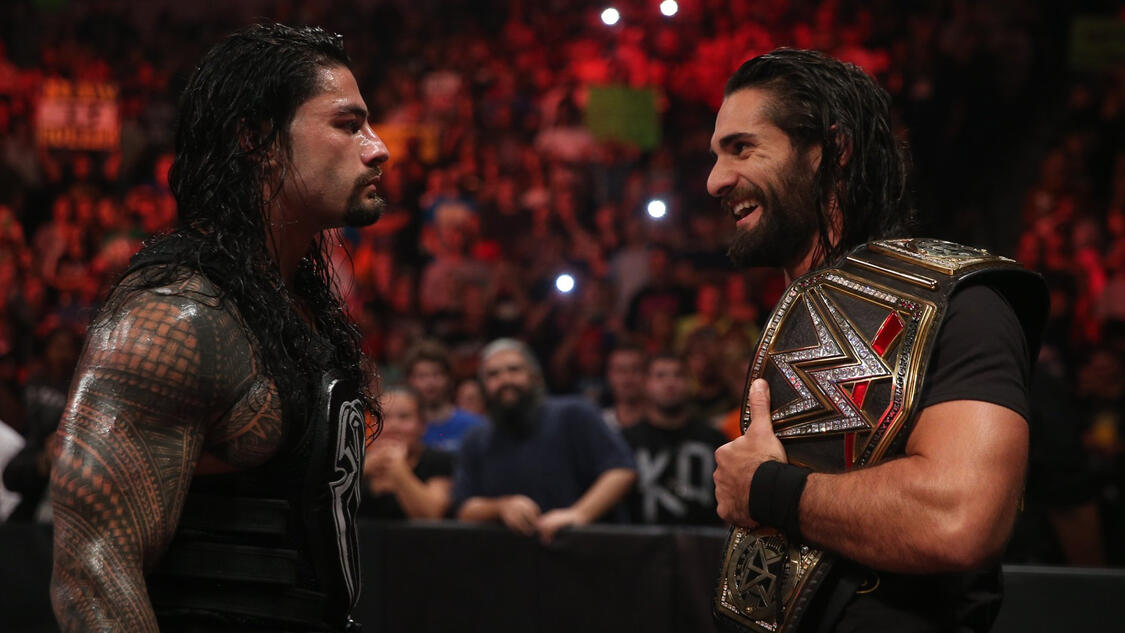 Seth Rollins Reacts To Roman Reigns' WWE World Heavyweight Championship ...