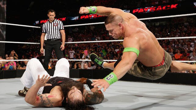 John Cena def. Bray Wyatt in a Last Man Standing Match | WWE