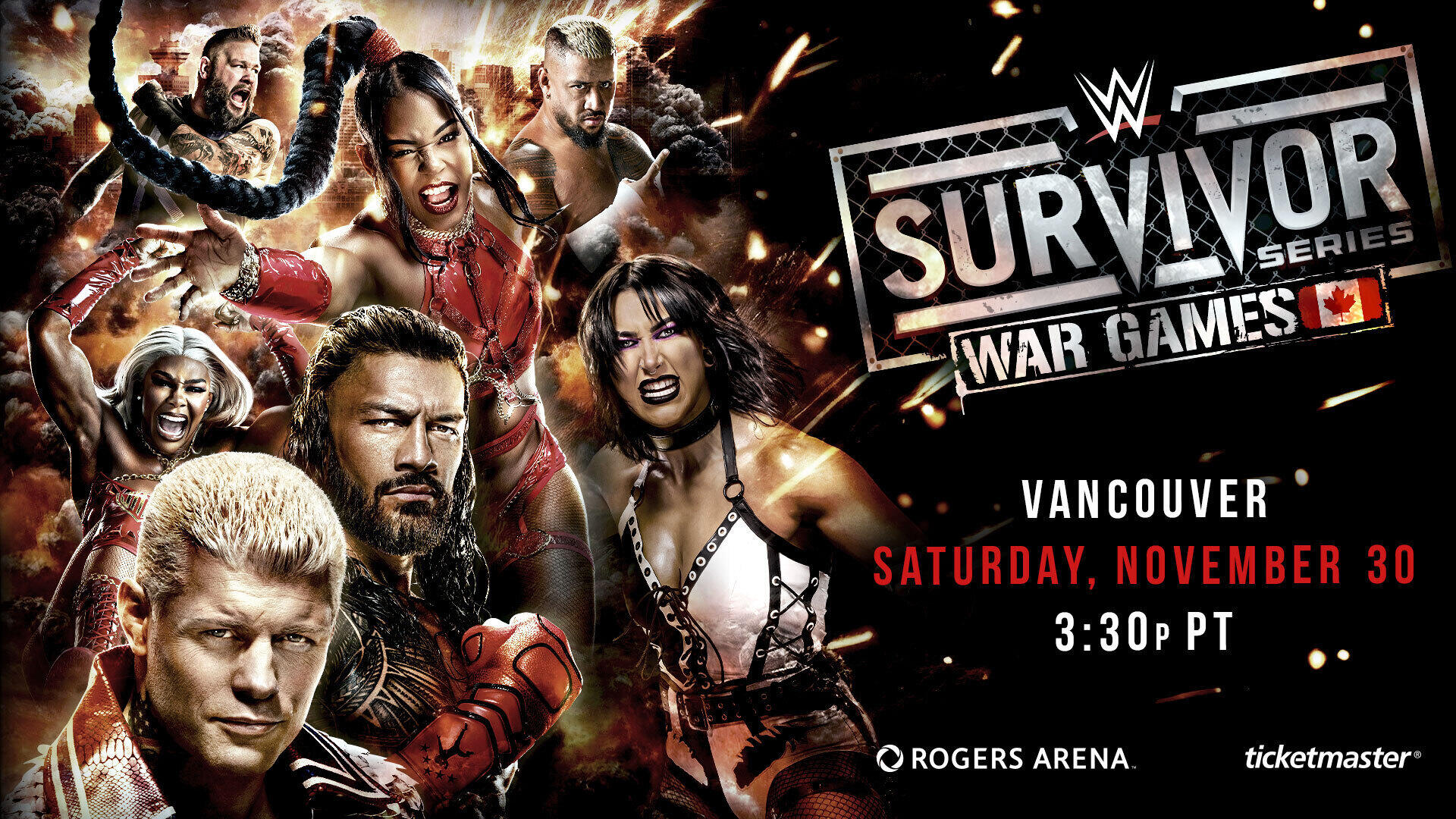 affiche wwe survivor series 2024