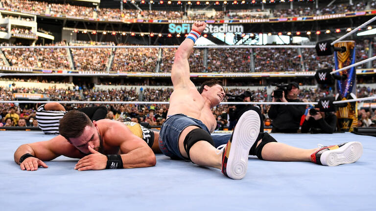 United States Champion Austin Theory def. John Cena | WWE