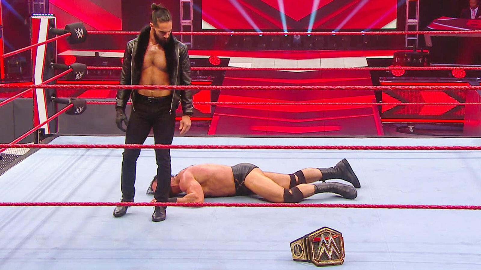 Seth Rollins Vs Drew McIntyre WWE Championship Feud Begins On WWE Raw 3