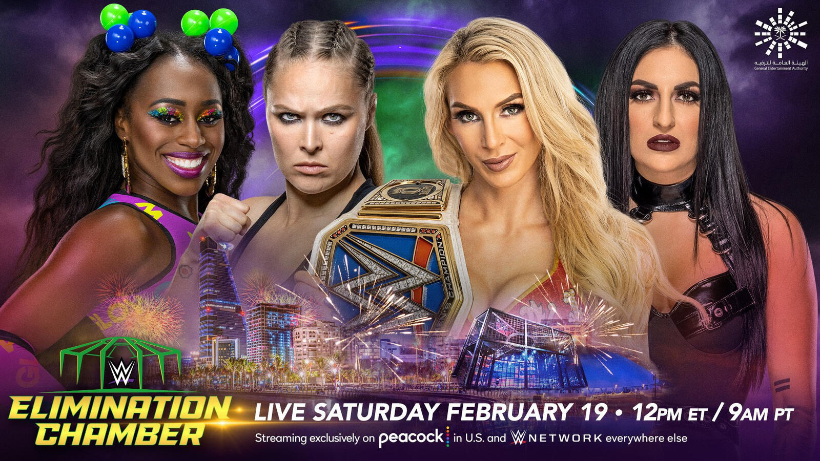 WWE Elimination Chamber 2022: Lita And Becky Lynch Appear On Saudi Arabia Billboards 2
