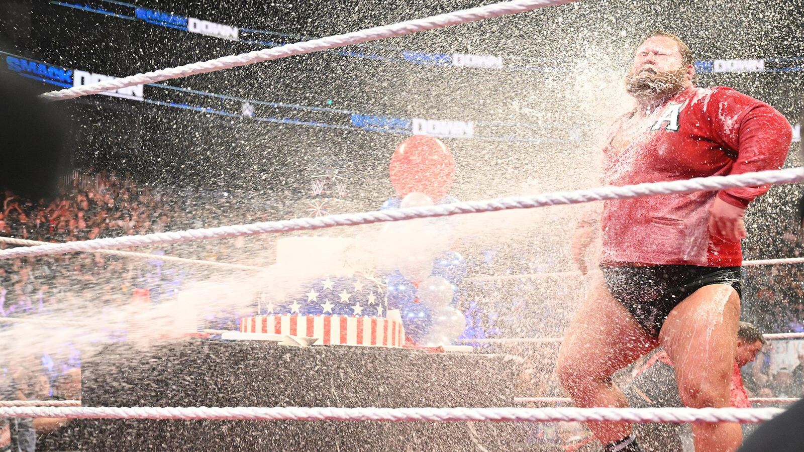 WWE Smackdown: Kurt Angle Recreates Iconic Milk Bath Segment On December 9 2