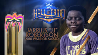 Jarrius "JJ" Robertson to receive the 2018 Warrior Award