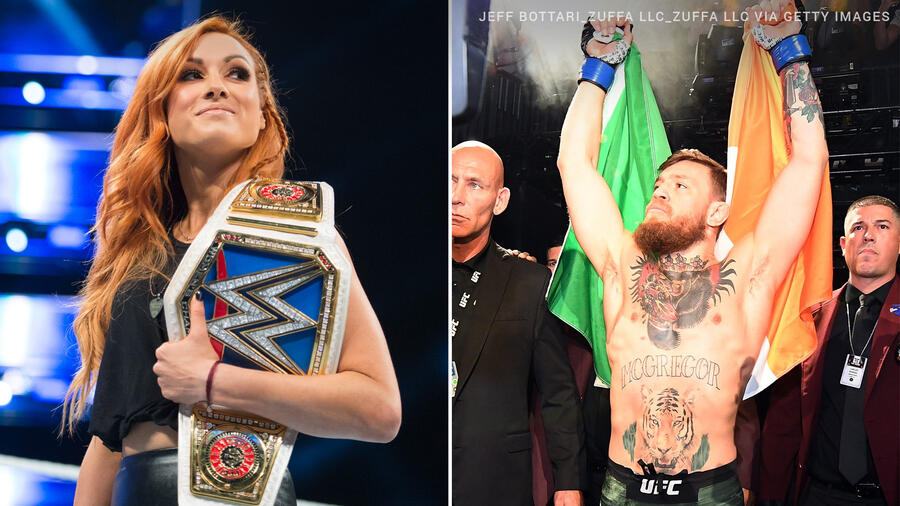 WWE star Becky Lynch 'would do very, very well in MMA' says Conor  McGregor's coach