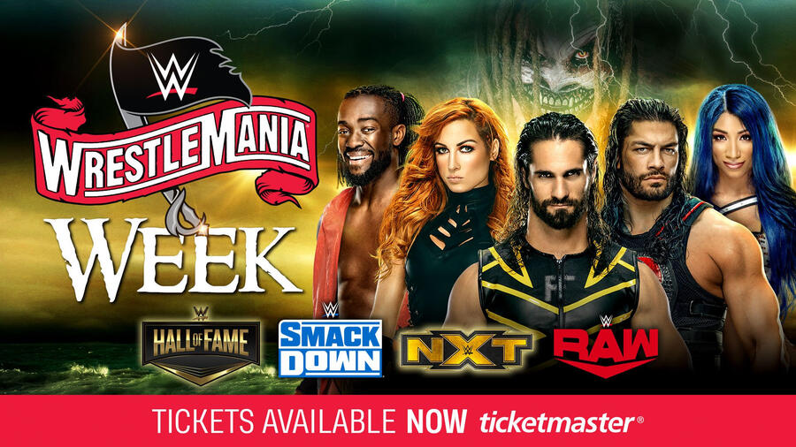 Tickets for Wrestlemania week events at AMALIE Arena on sale Friday