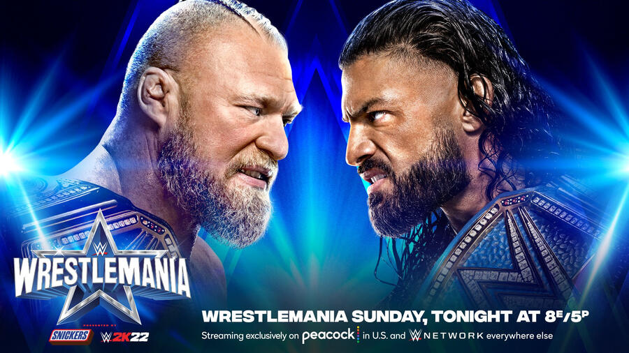 WWE Champion Brock Lesnar vs. Universal Champion Roman Reigns (Winner Take  All Championship Unification) | WWE