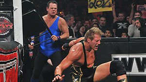 Jerry Lawler confronts Jack Swagger