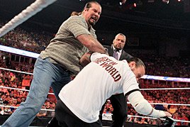 Nash takes down CM Punk