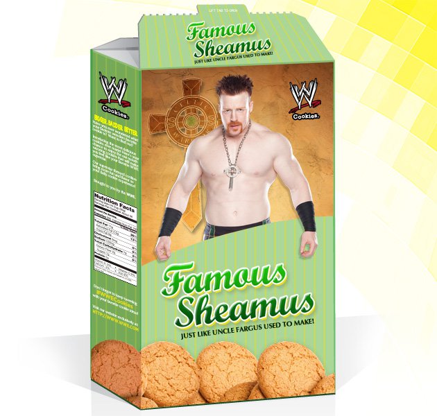 WWE Cookies: Famous Sheamus